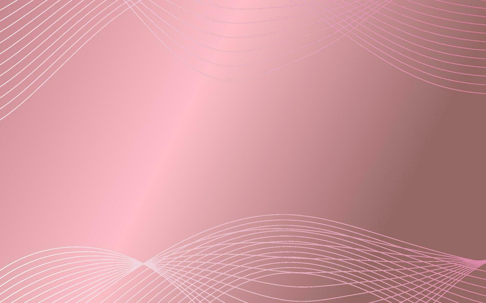 Vector pink delicate elegant abstract background with light waves. Modern design