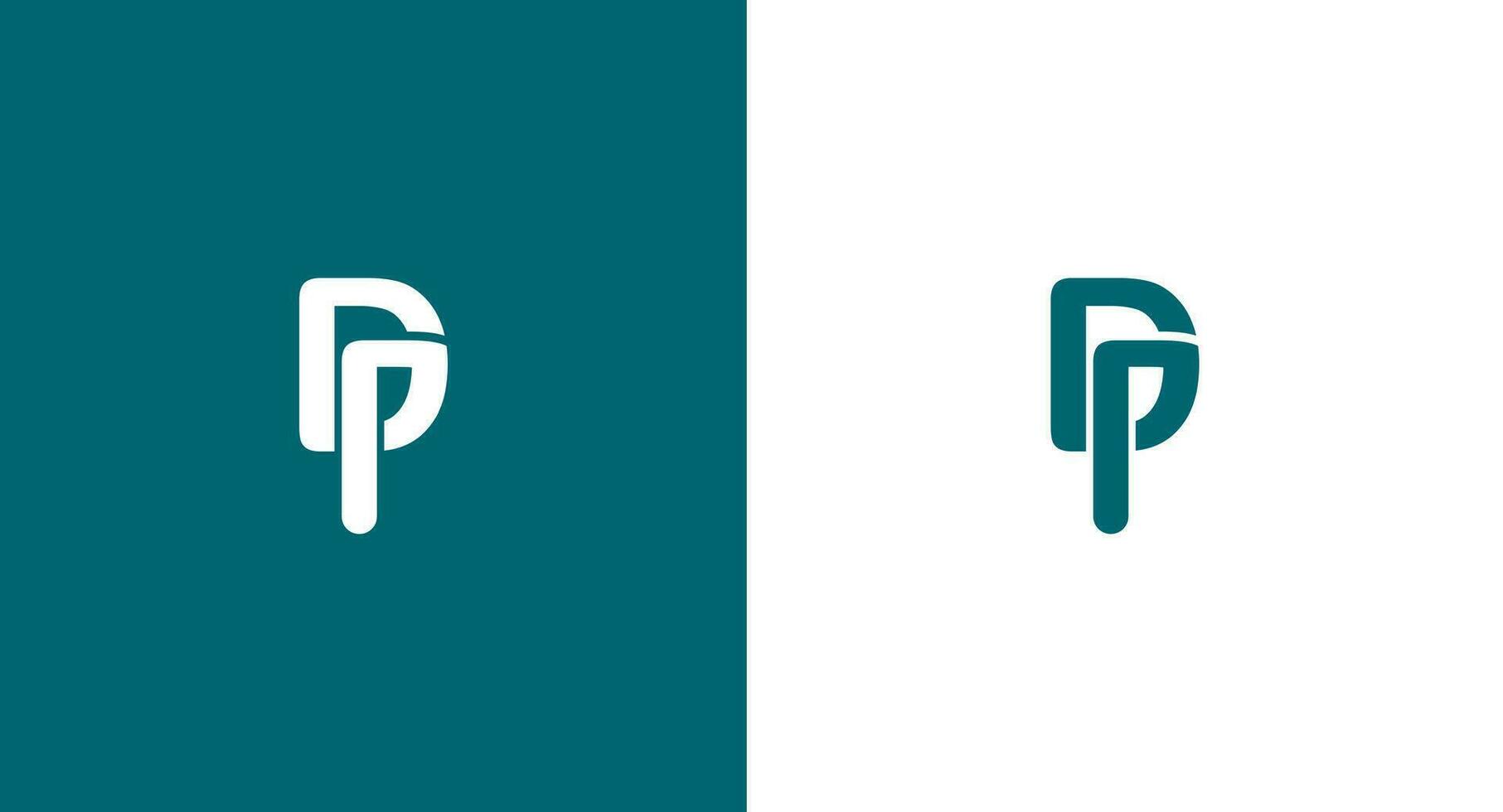DP letter logo icon vector illustration design template. Suitable for any kind of business or industry, Monogram Logo