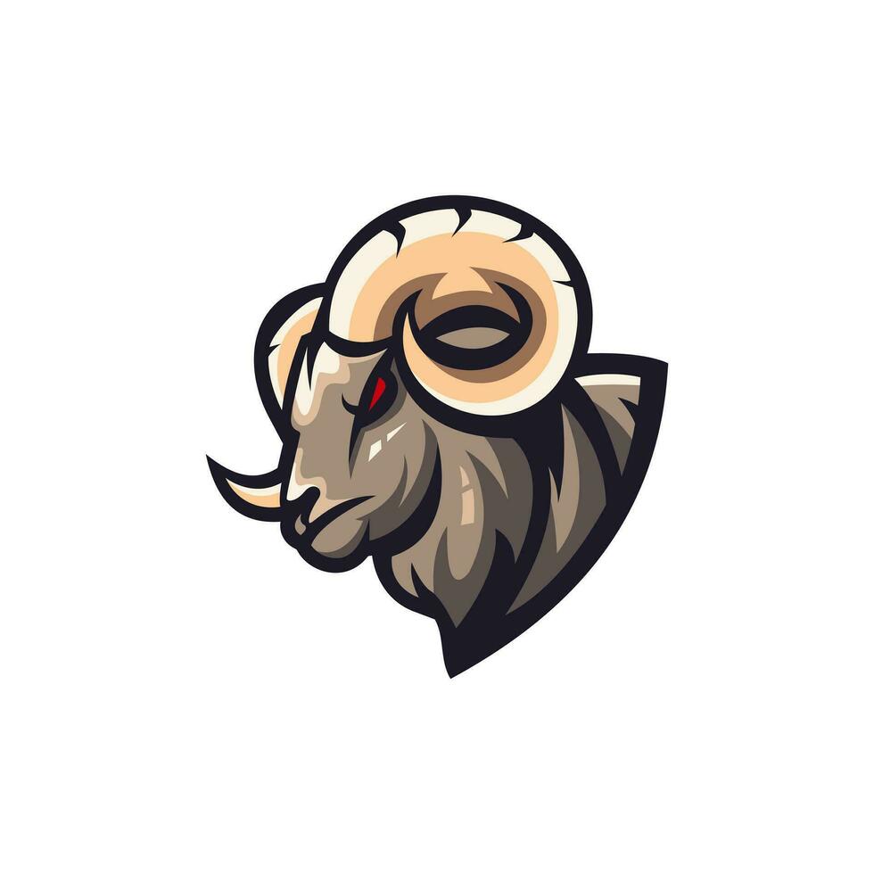 Goat Logo Vector Design Template