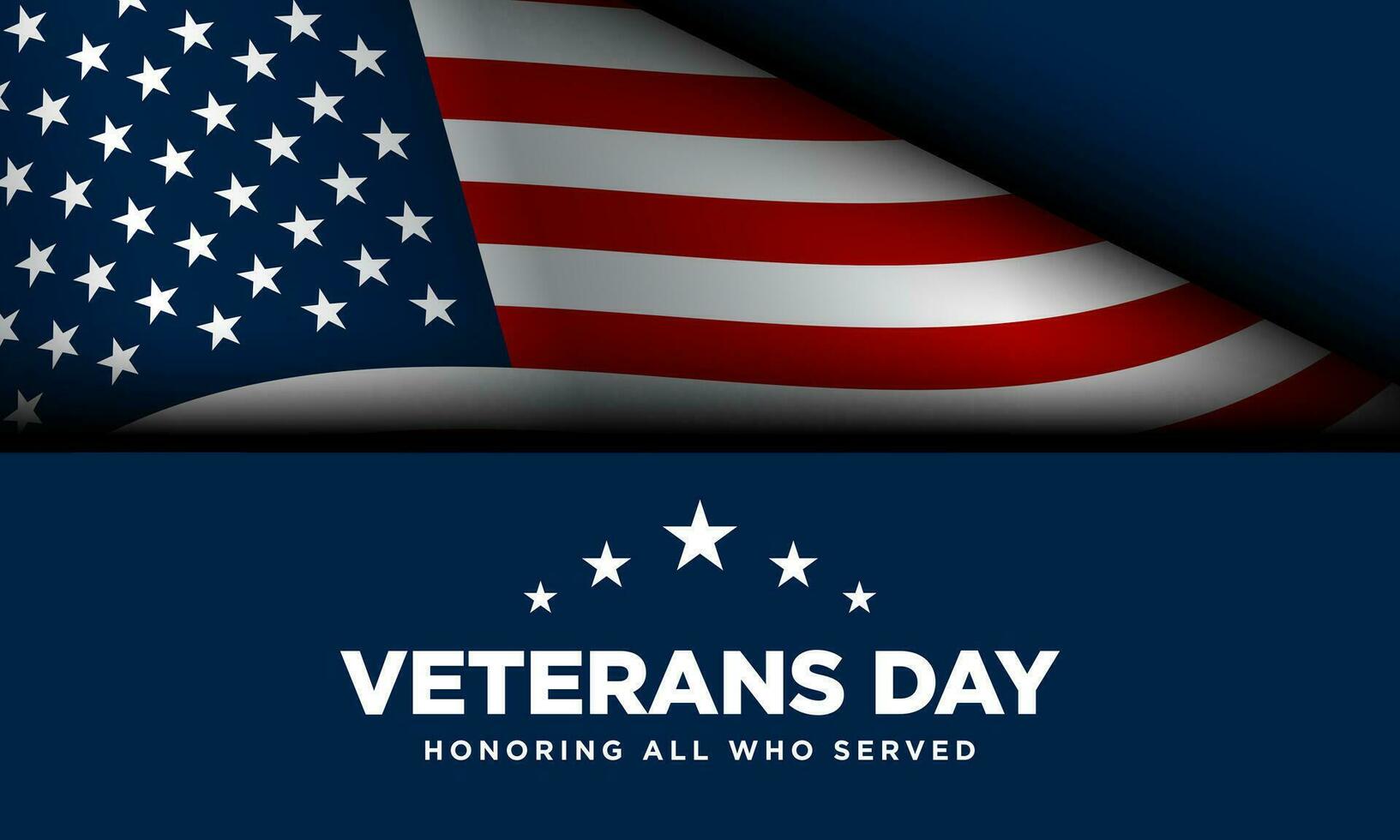 Veterans Day Background Design. vector