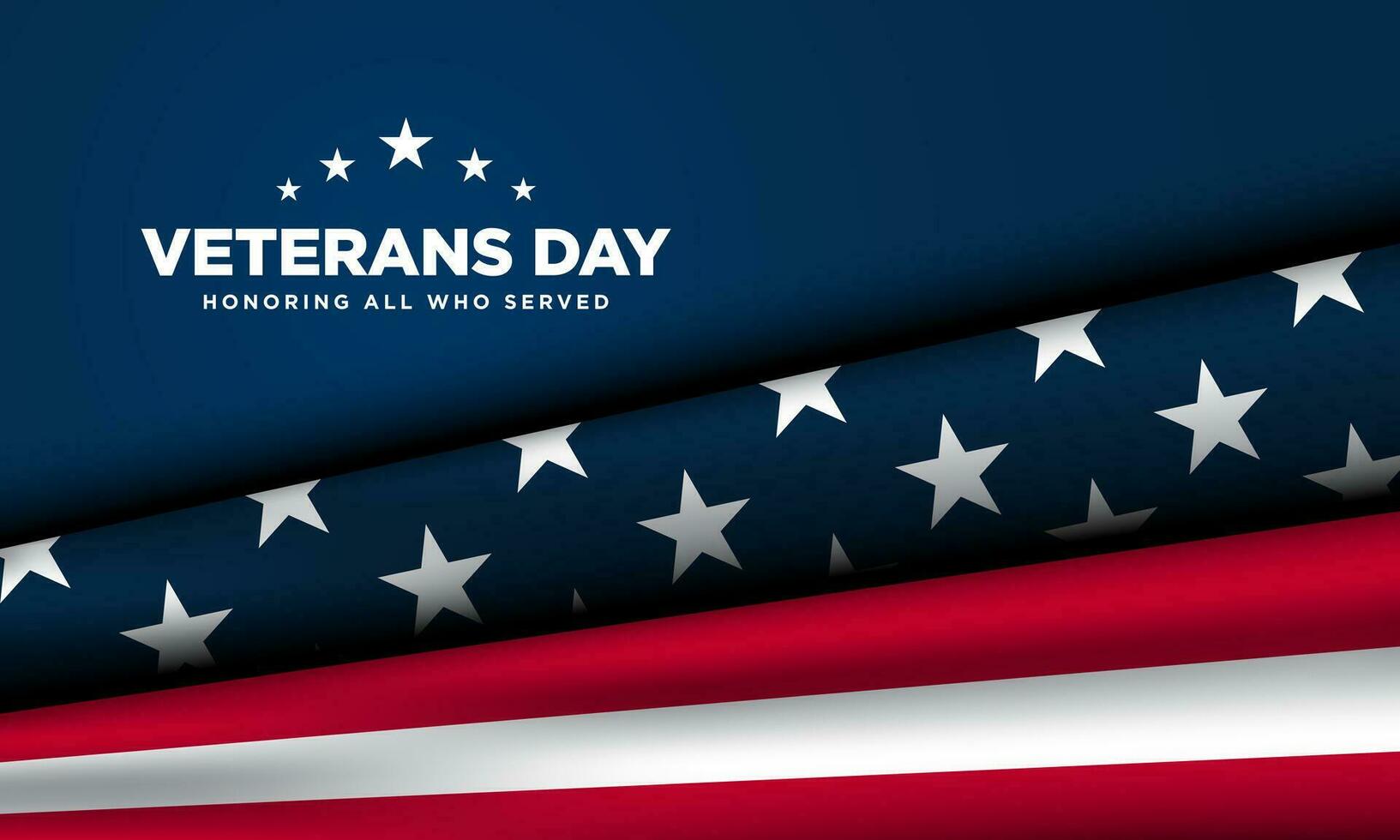 Veterans Day Background Design. vector