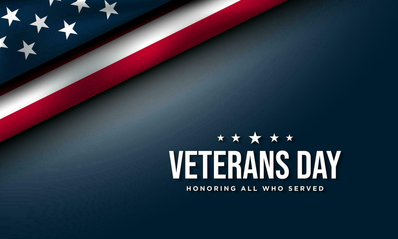 Veterans Day Background Design. vector