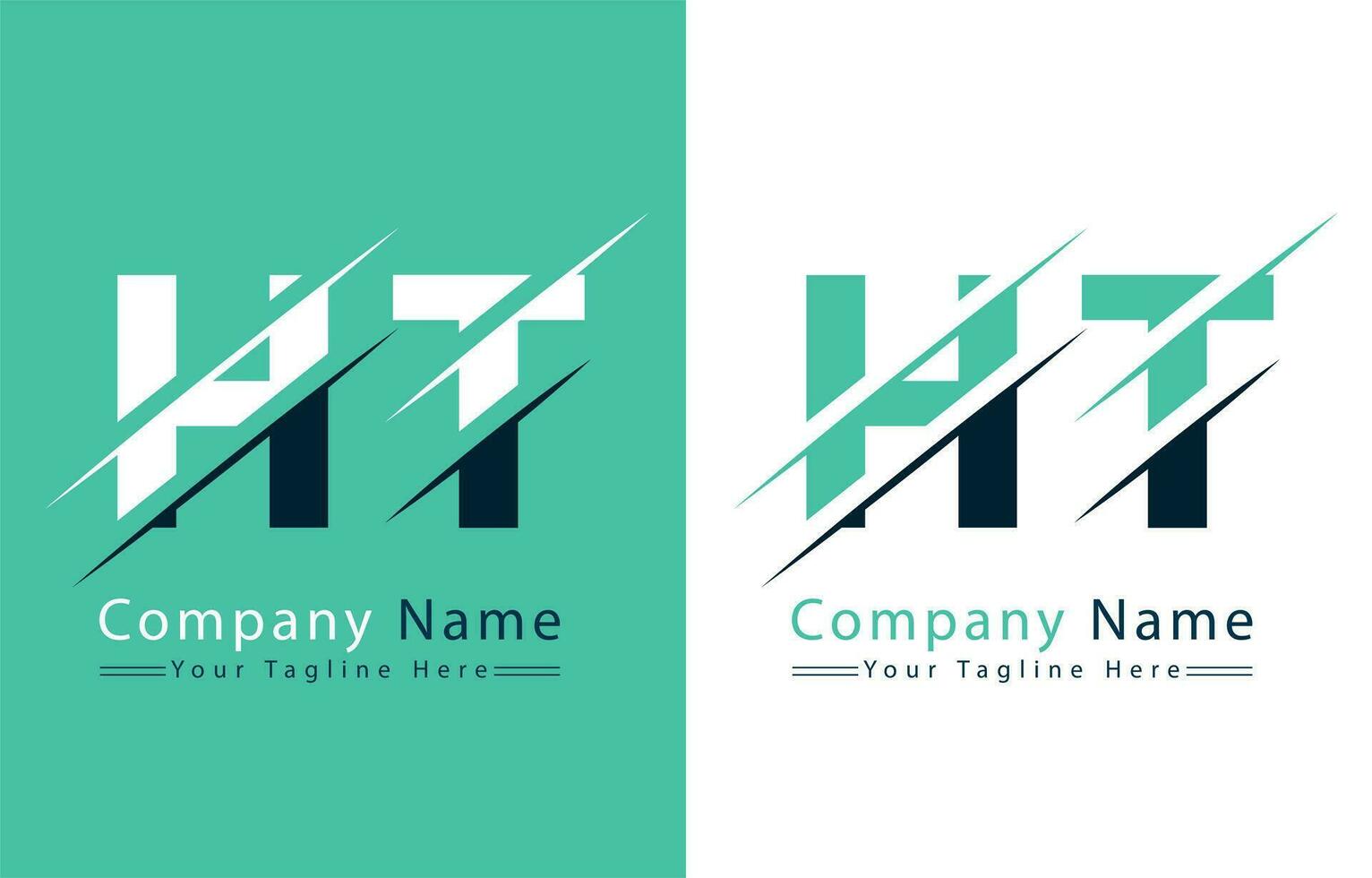 HT Letter Logo Vector Design Template Elements