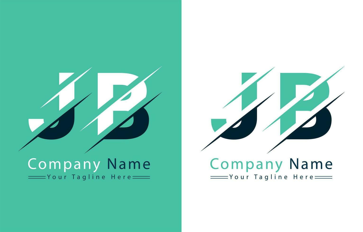 JB Letter Logo Vector Design Concept Elements