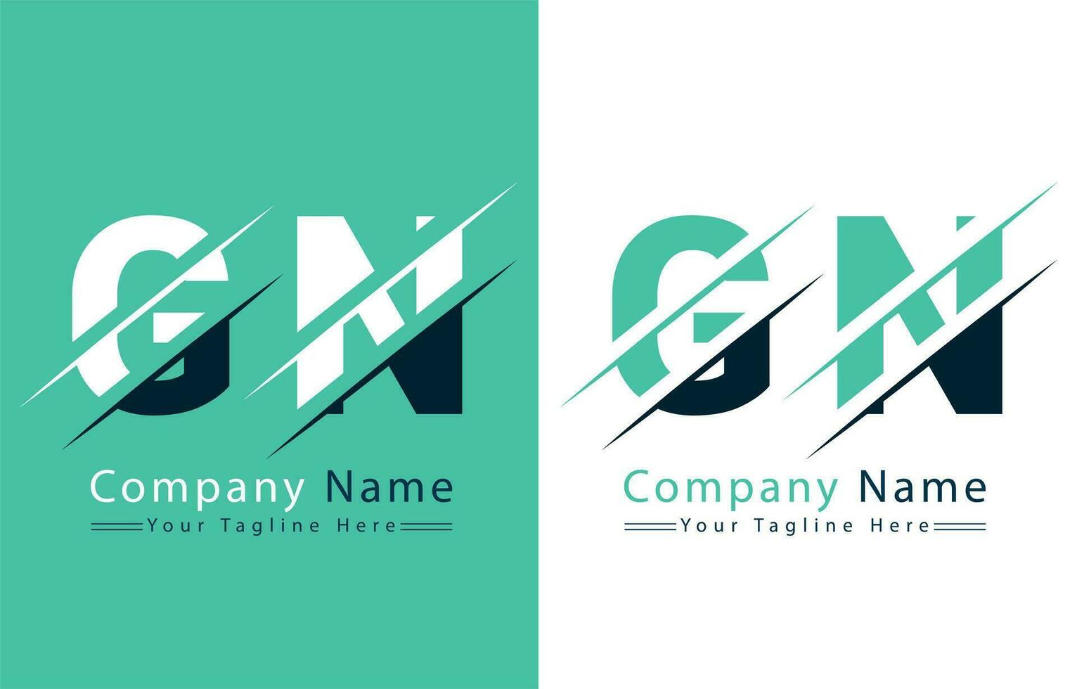 GN Letter Logo Vector Design Template Elements