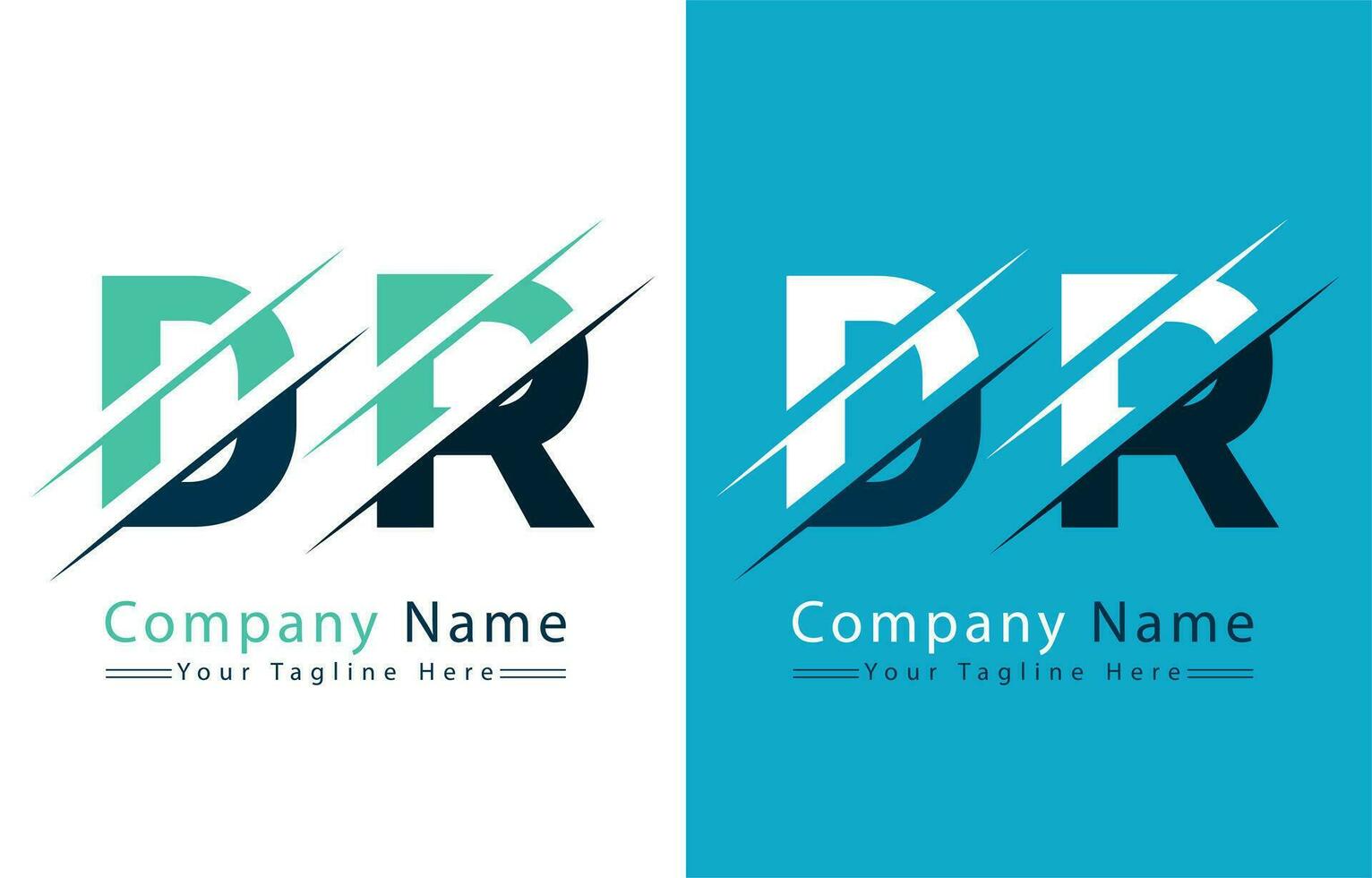 DR Letter Logo Vector Design Template Elements