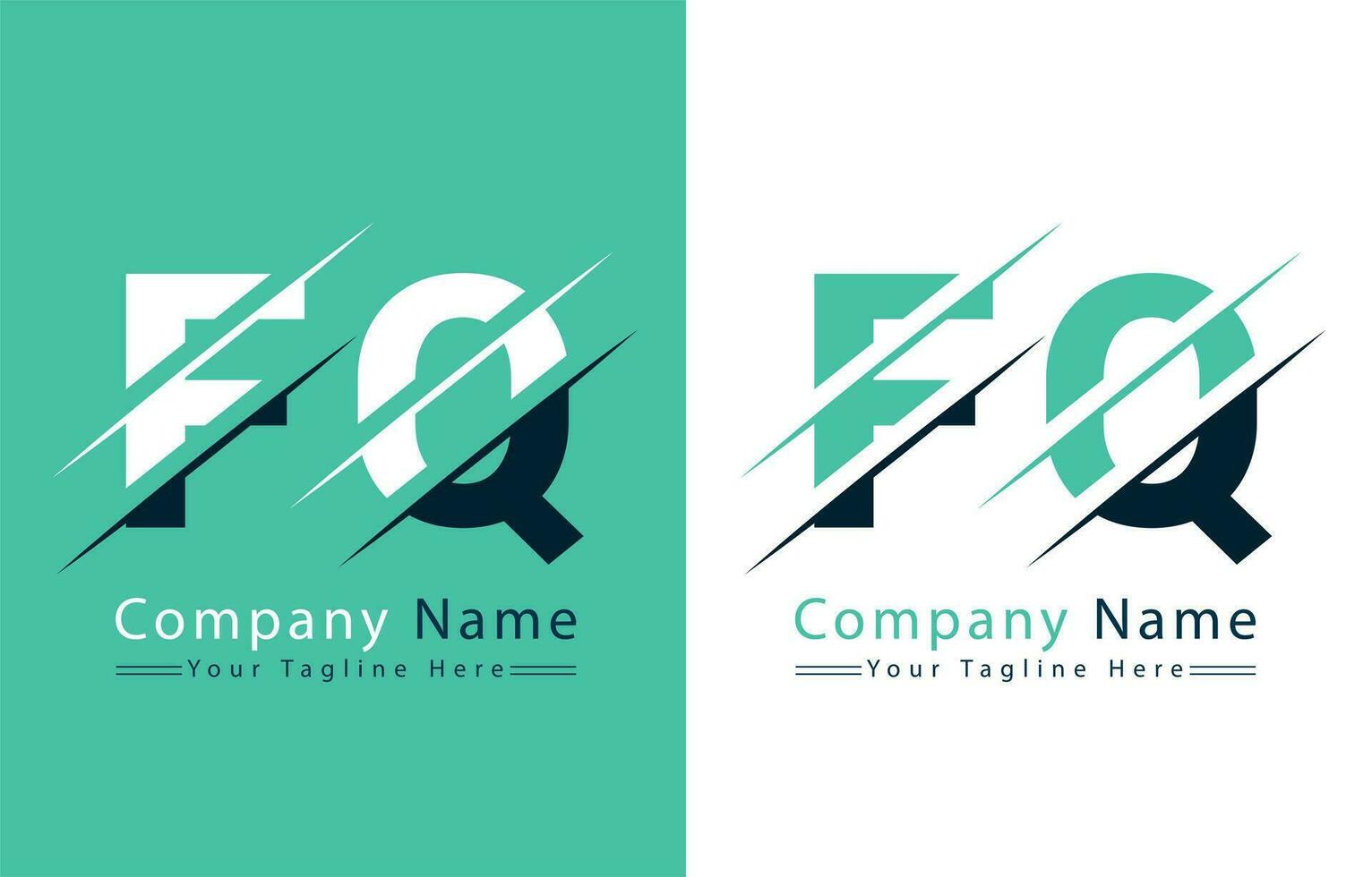 FQ Letter Logo Vector Design Template Elements