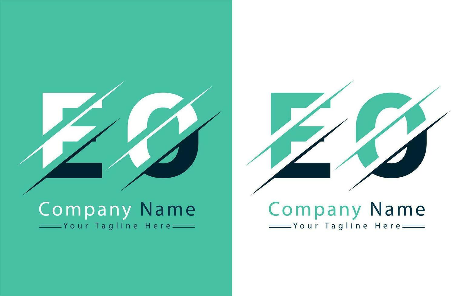 EO Letter Logo Vector Design Template Elements