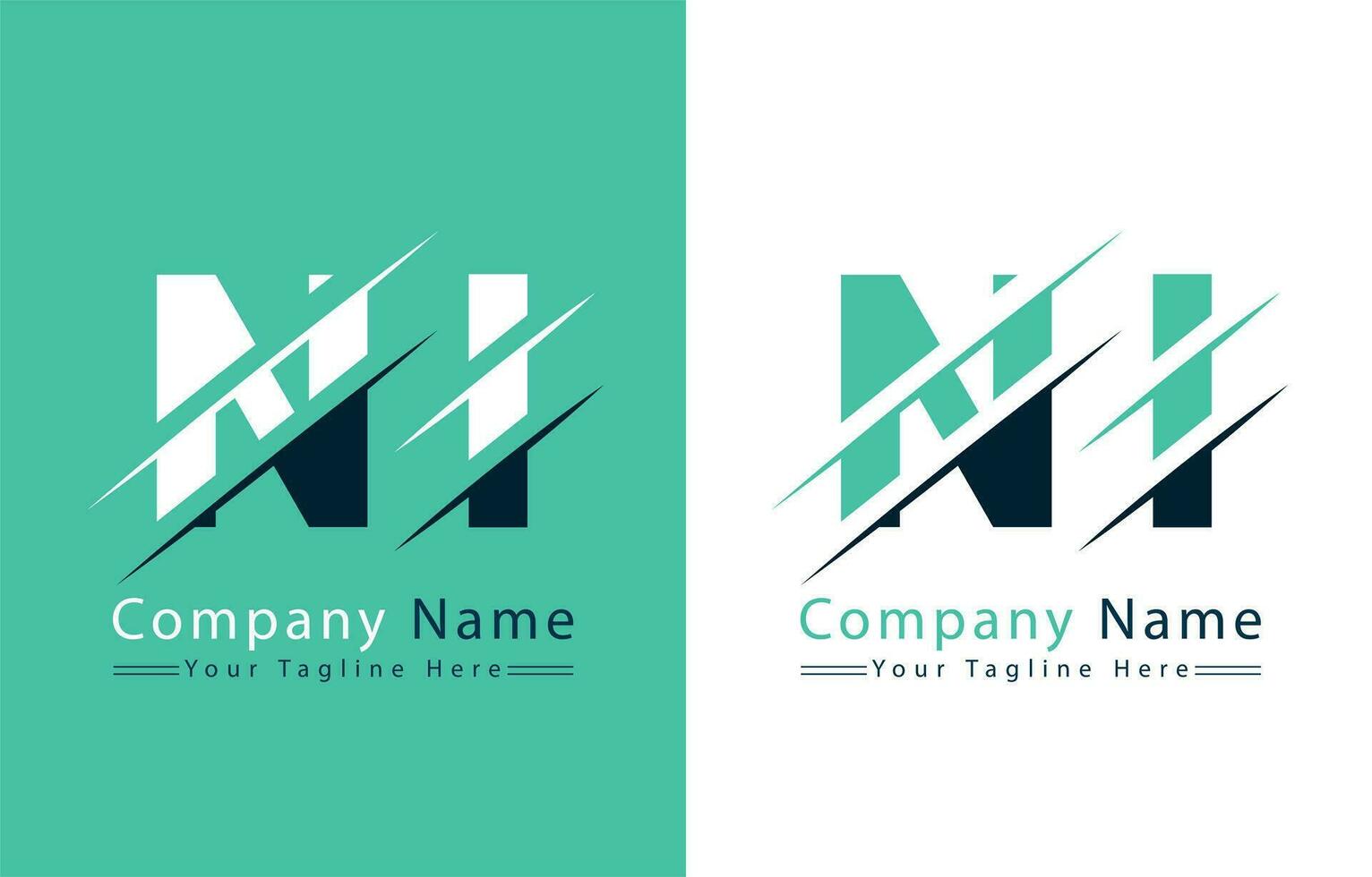 NI Letter Logo Vector Design Template Elements