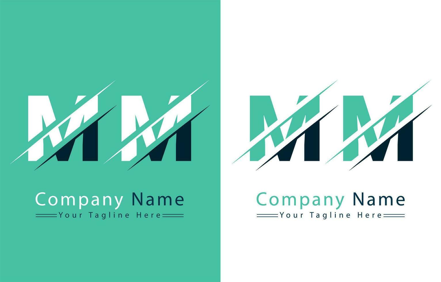 MM Letter Logo Vector Design Template Elements