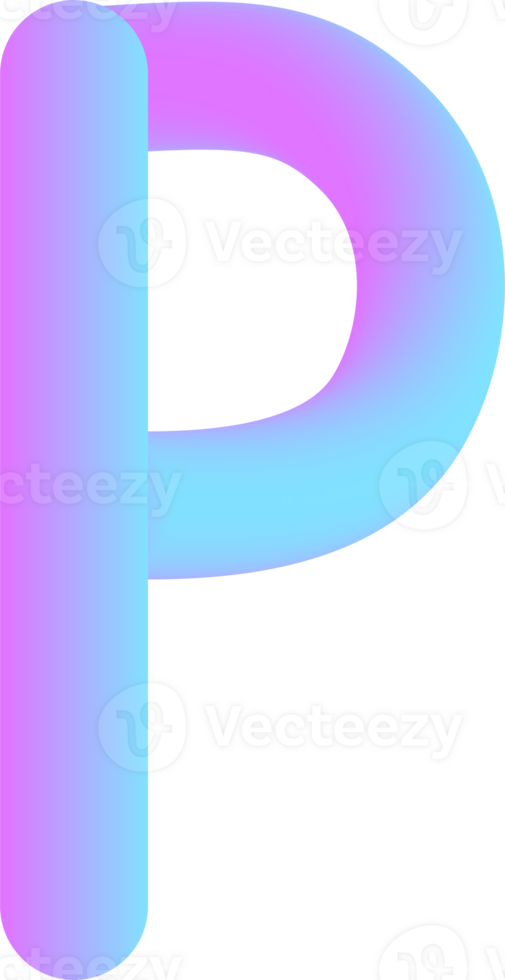 Letter illustration. Hand drawn picture png