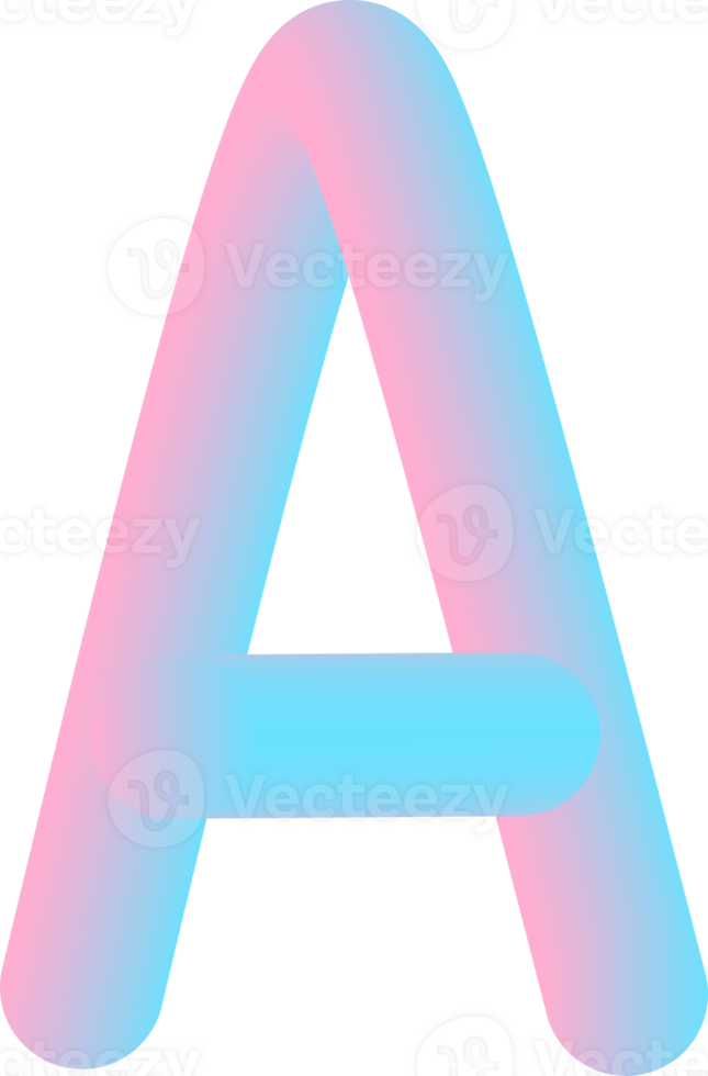 Letter illustration. Hand drawn picture png