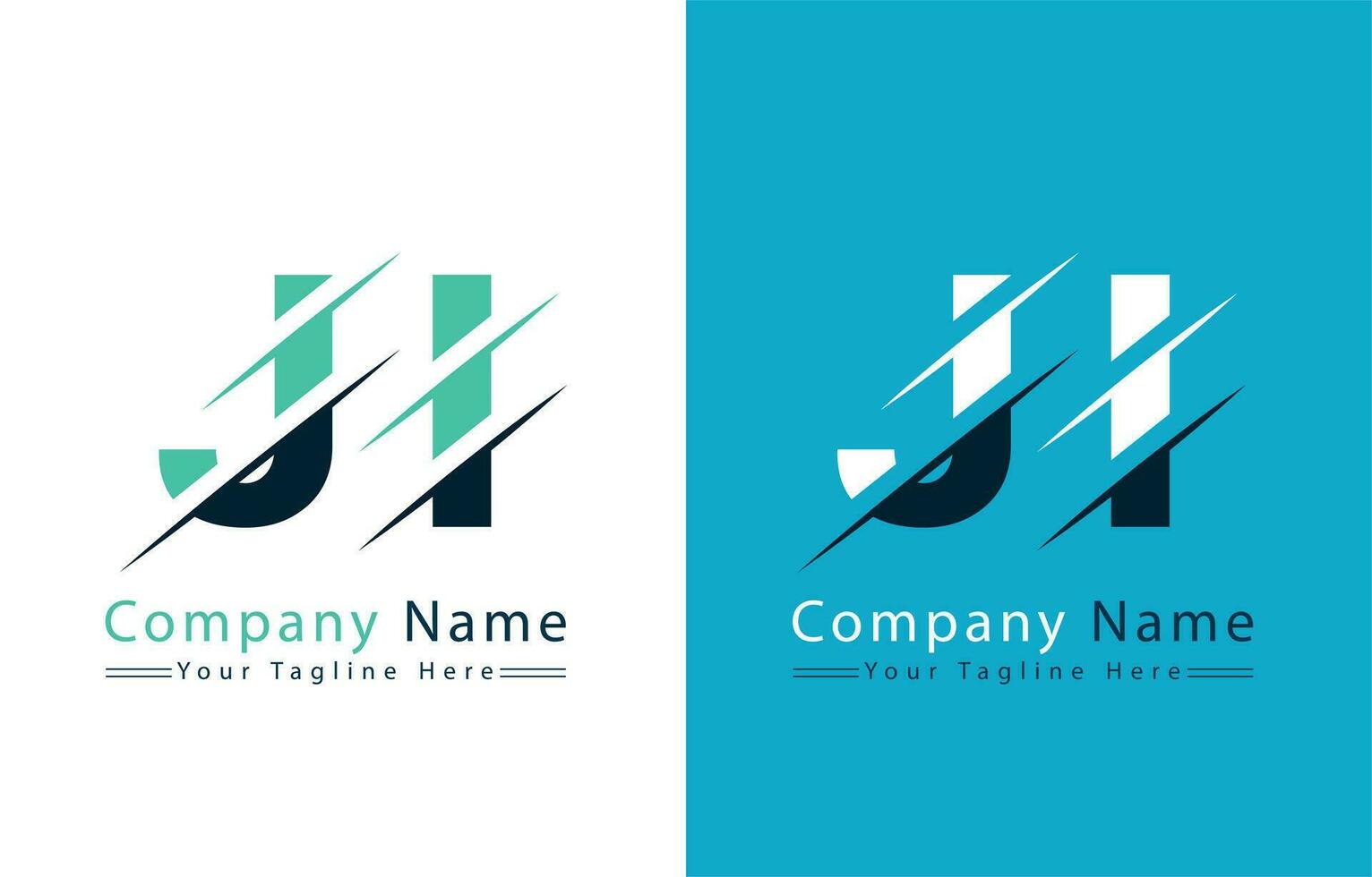 JI Letter Logo Vector Design Template Elements