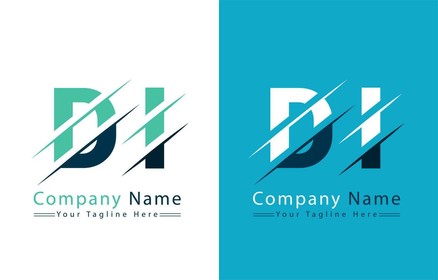 DI Letter Logo Vector Design Template Elements