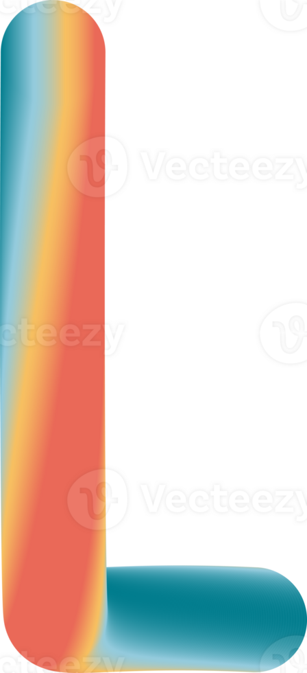 Letter illustration. Hand drawn picture png