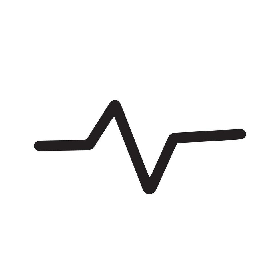 art design health medical heartbeat pulse vector