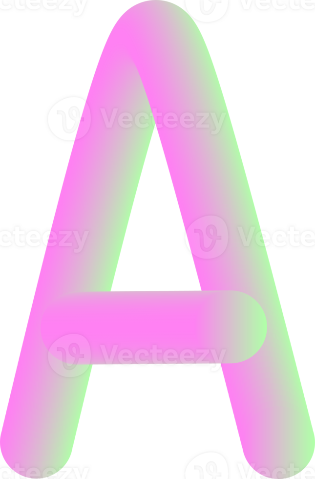 Letter illustration. Hand drawn picture png