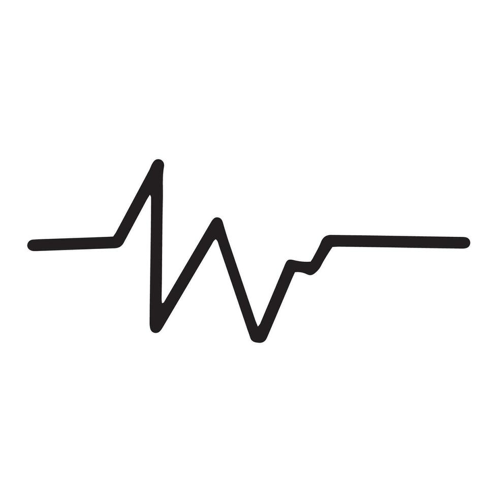 art design health medical heartbeat pulse vector