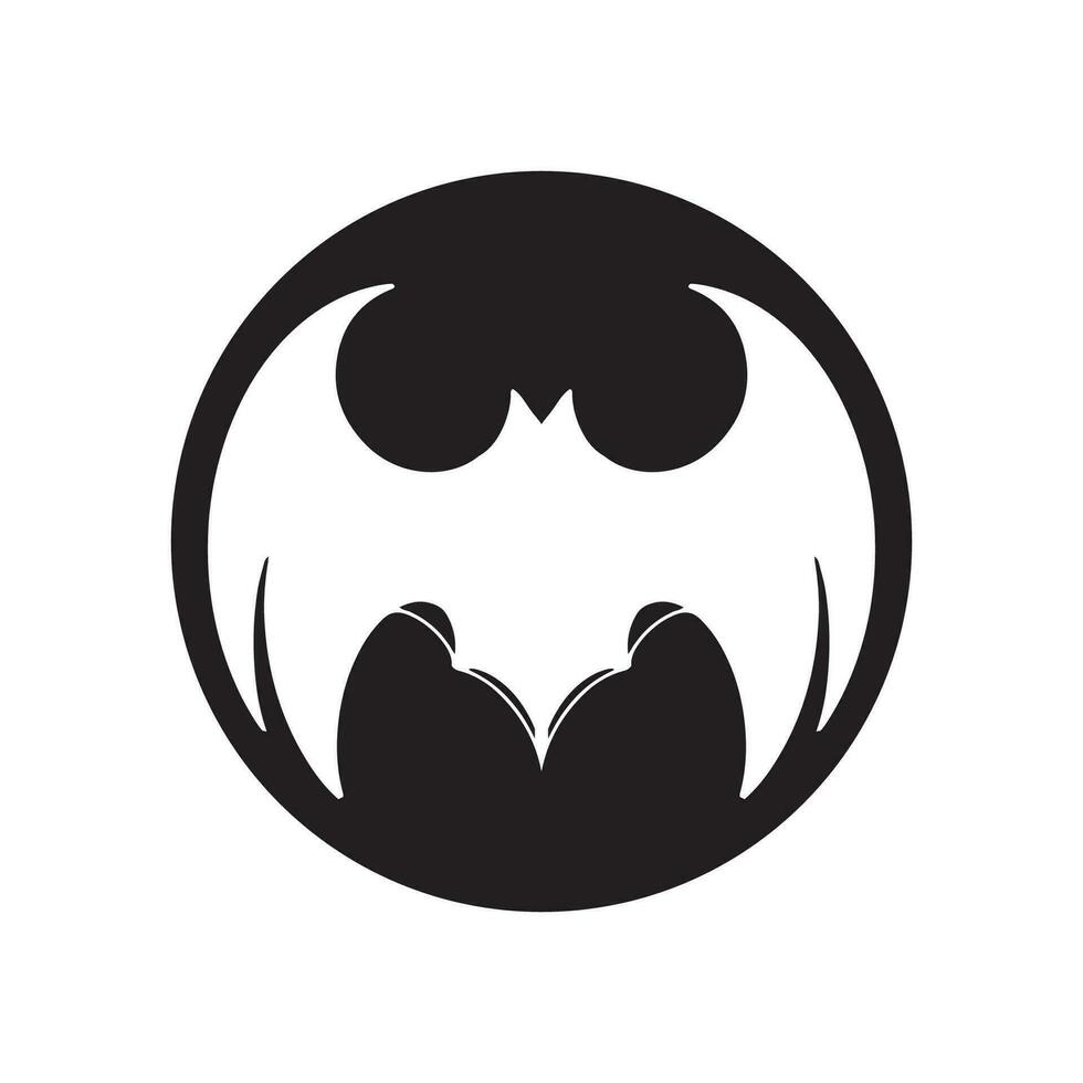 murciélago ala logo vector elemento