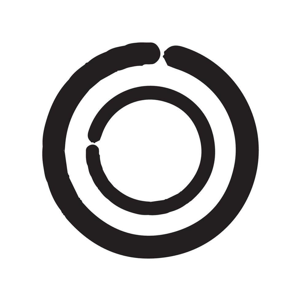 circle load icon element logo vector