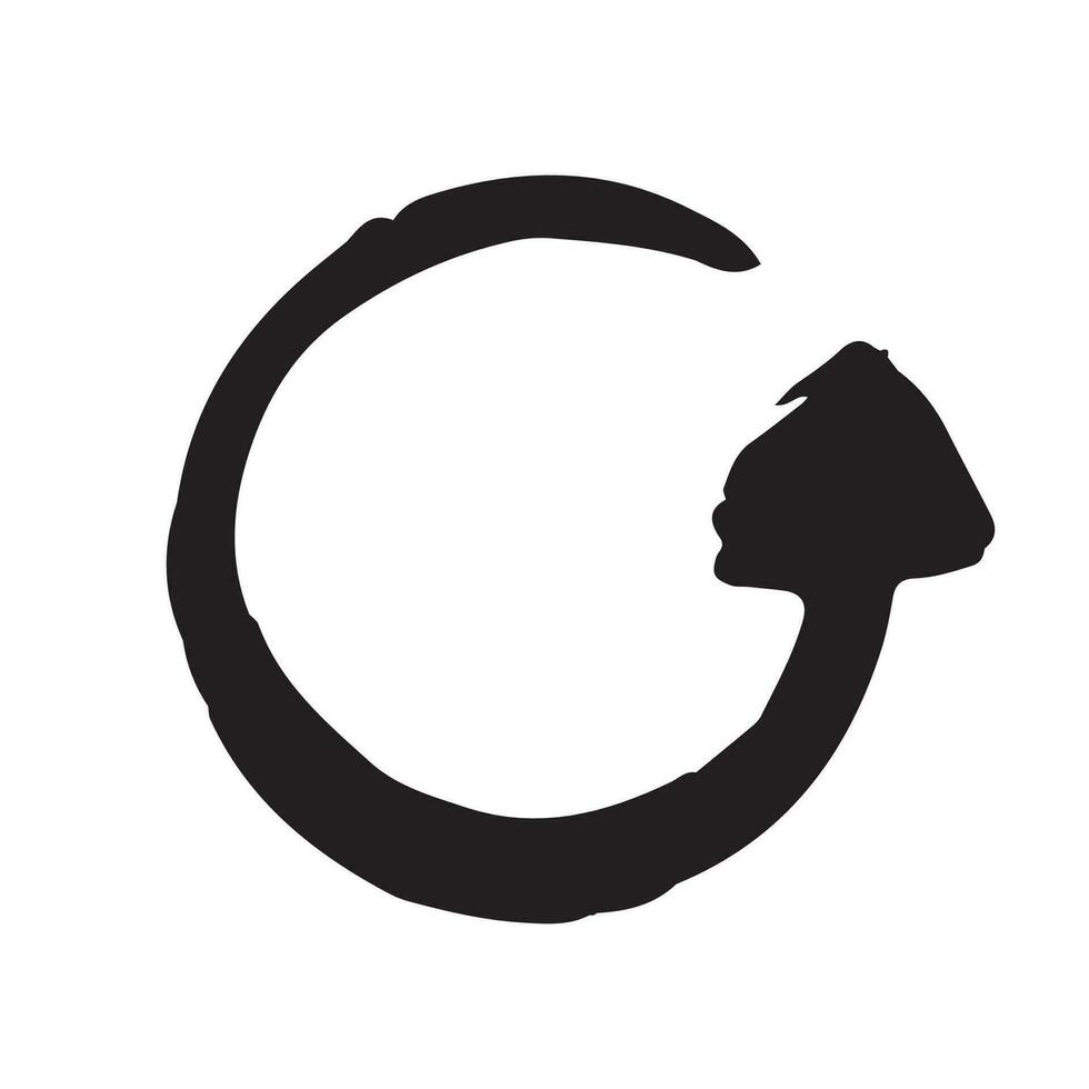 circle load icon element logo vector