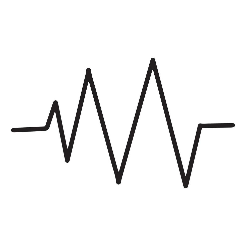 art design health medical heartbeat pulse vector