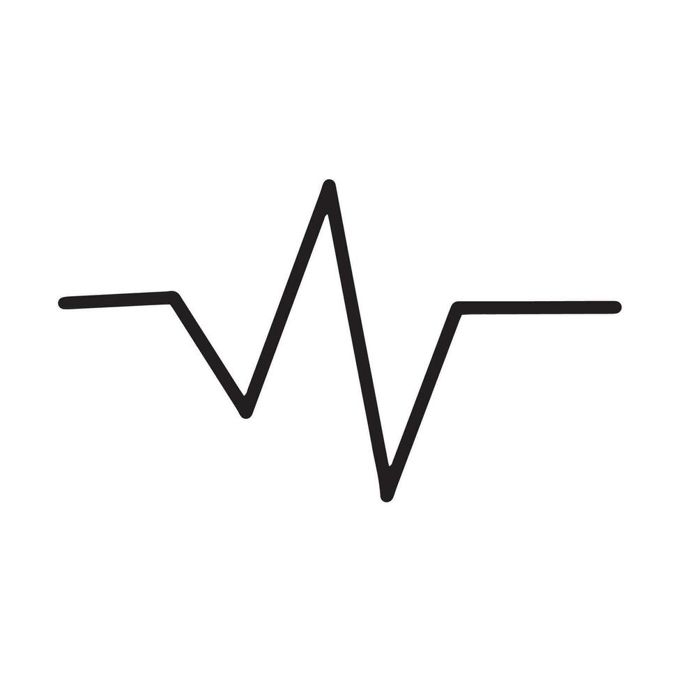 art design health medical heartbeat pulse vector