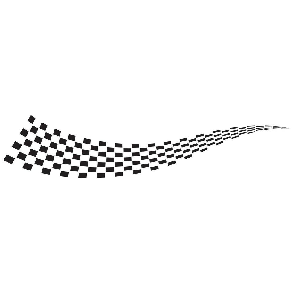 Race flag icon design vector