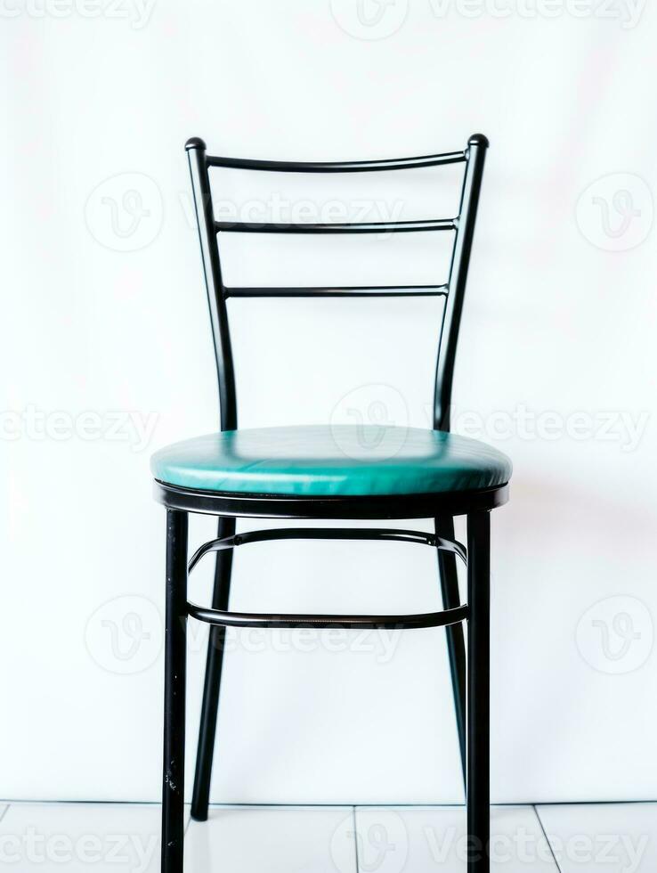 Chair on white background AI Generative photo