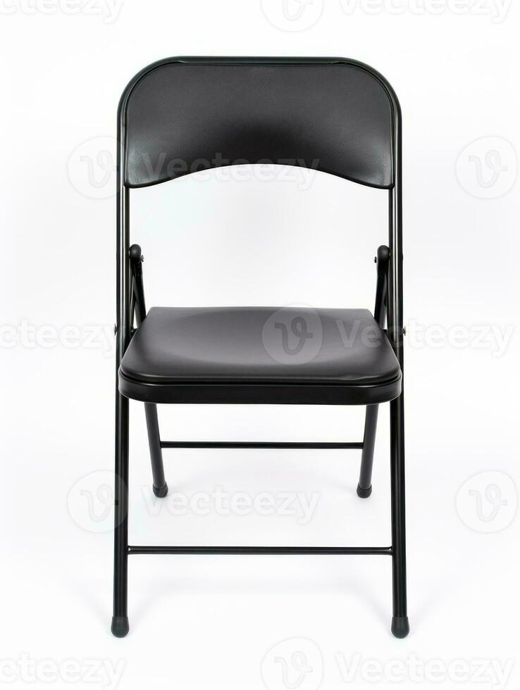 Chair on white background AI Generative photo