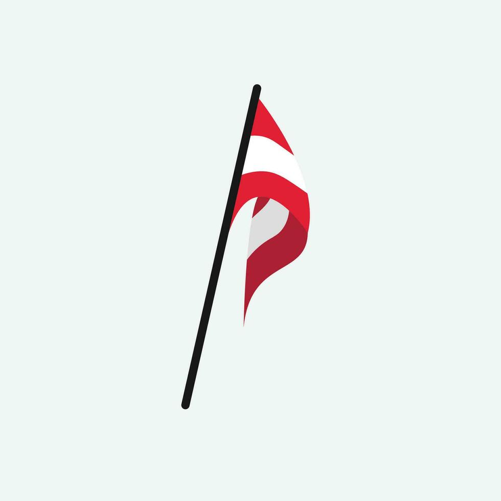 icono de la bandera de Austria vector