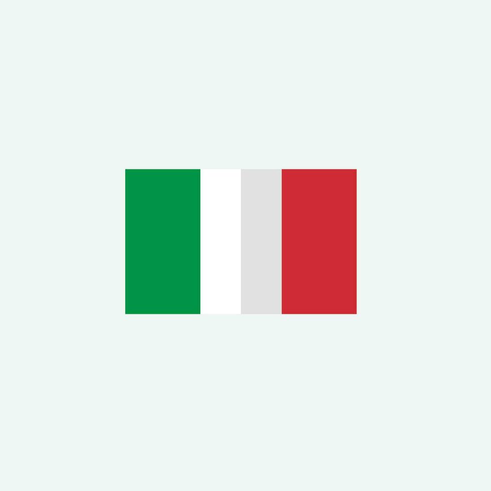 icono de la bandera de italia vector