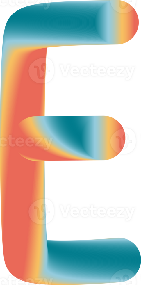 Letter illustration. Hand drawn picture png