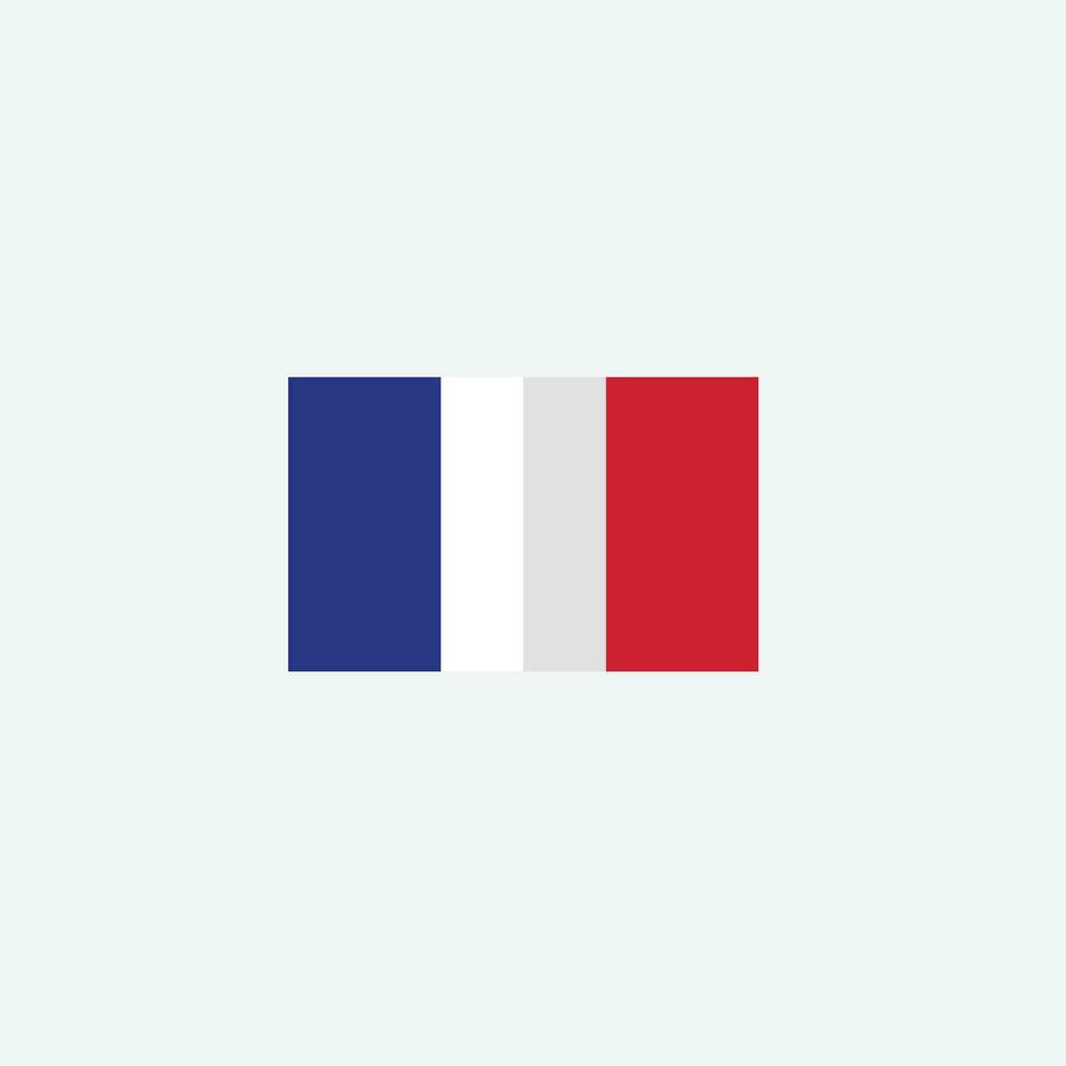 icono de la bandera de Francia vector