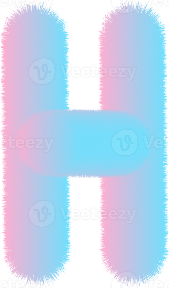 Letter illustration. Hand drawn picture png