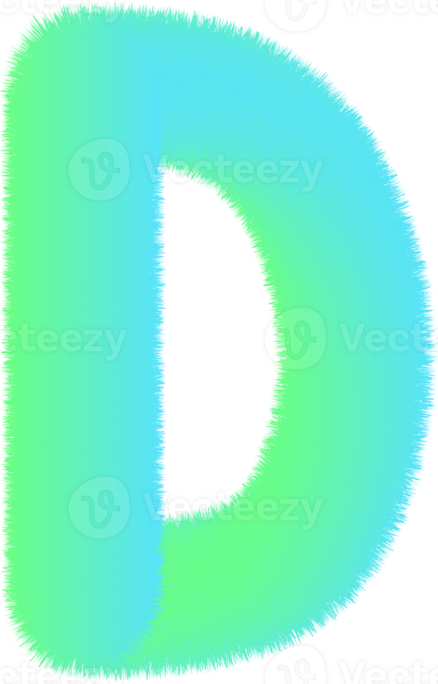 Letter illustration. Hand drawn picture png