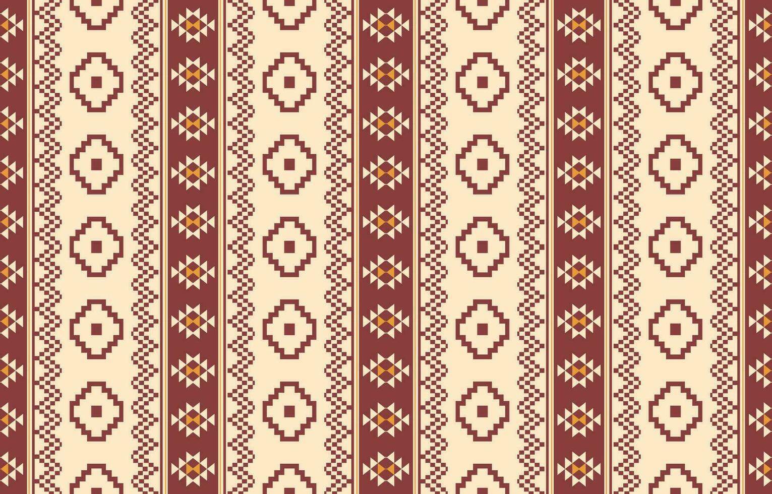 Ethnic abstract ikat art. Aztec ornament print. geometric ethnic pattern seamless  color oriental.  Design for background ,curtain, carpet, wallpaper, clothing, wrapping, Batik, vector illustration.