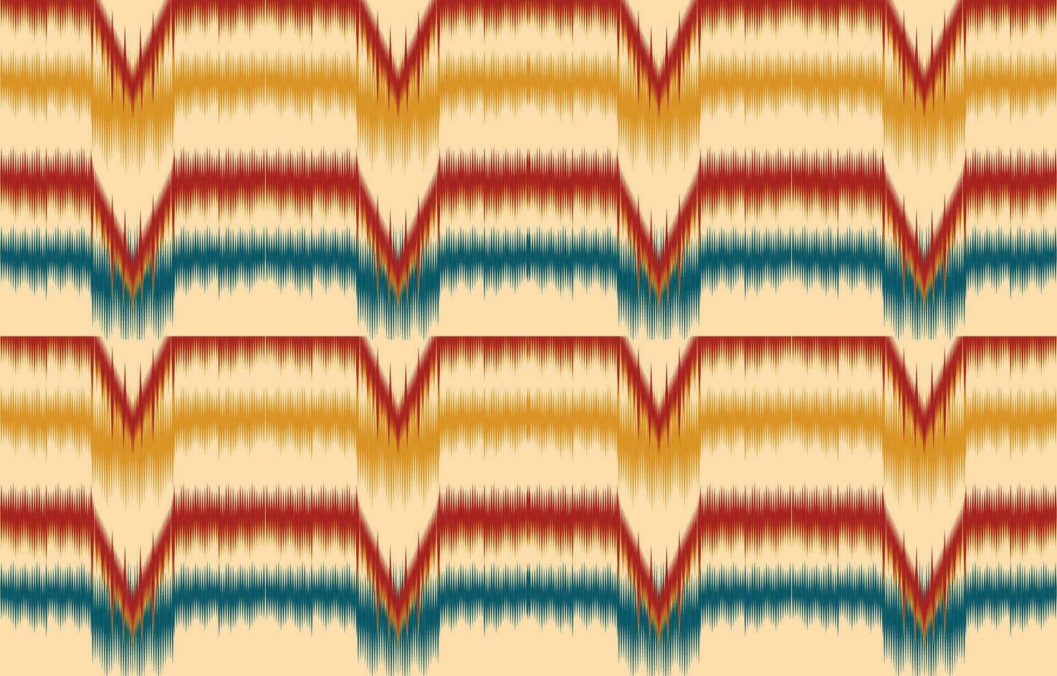 Ethnic abstract ikat art. Aztec ornament print. geometric ethnic pattern seamless  color oriental.  Design for background ,curtain, carpet, wallpaper, clothing, wrapping, Batik, vector illustration.