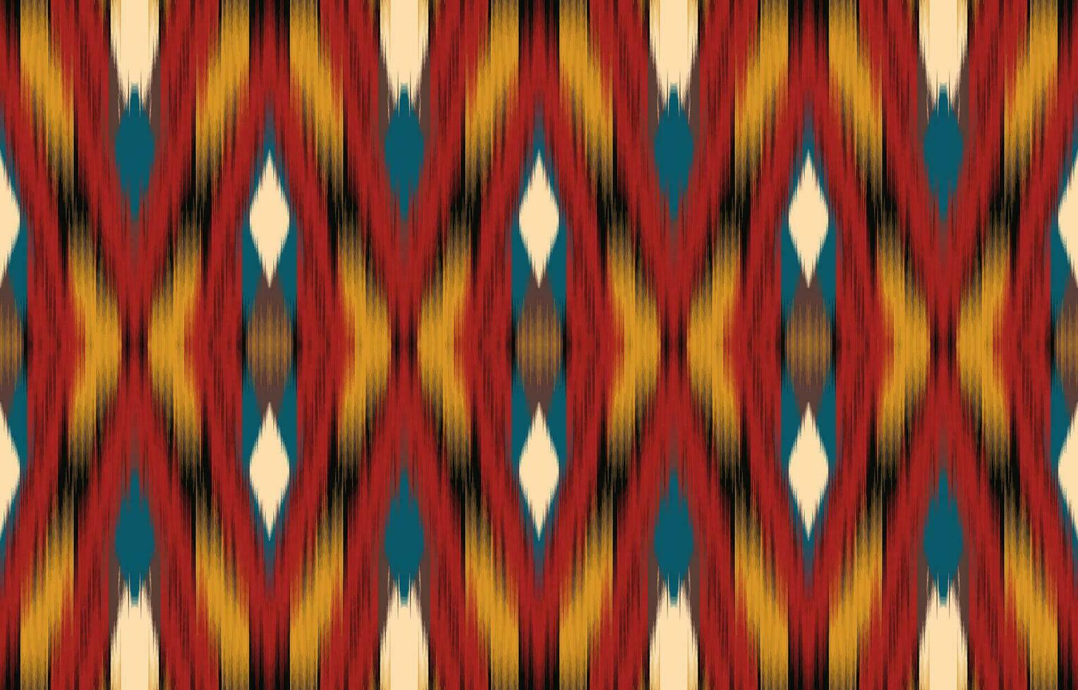 Ethnic abstract ikat art. Aztec ornament print. geometric ethnic pattern seamless  color oriental.  Design for background ,curtain, carpet, wallpaper, clothing, wrapping, Batik, vector illustration.