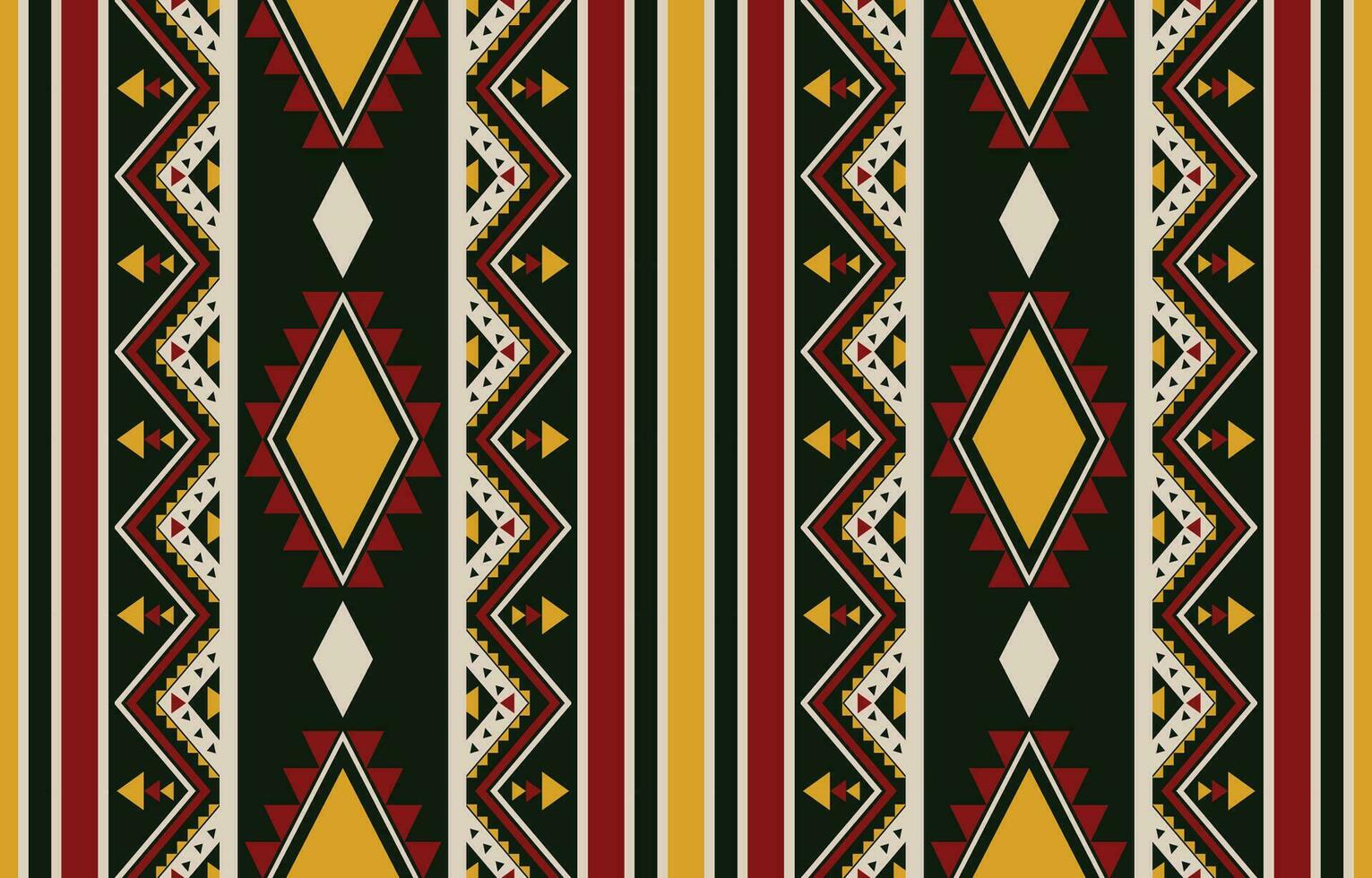 étnico resumen ikat Arte. azteca ornamento impresión. geométrico étnico modelo sin costura color oriental. diseño para antecedentes ,cortina, alfombra, fondo de pantalla, ropa, envase, batik, vector ilustración.