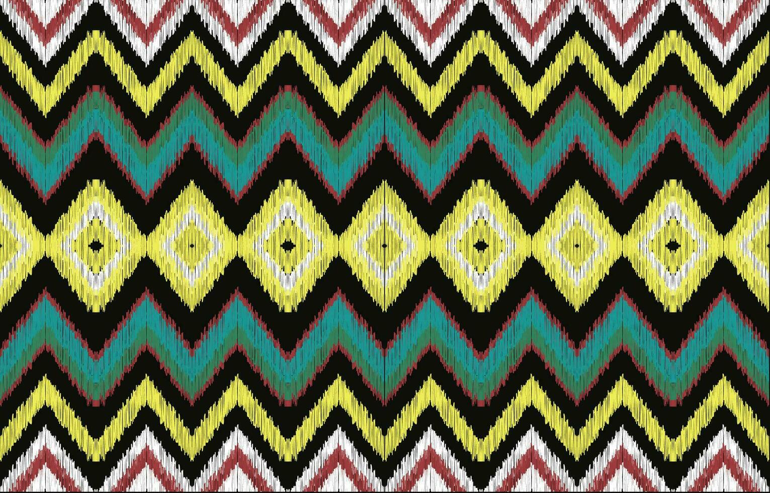 étnico resumen ikat Arte. azteca ornamento impresión. geométrico étnico modelo sin costura color oriental. diseño para antecedentes ,cortina, alfombra, fondo de pantalla, ropa, envase, batik, vector ilustración.