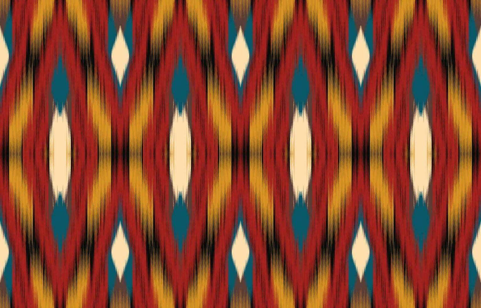 Ethnic abstract ikat art. Aztec ornament print. geometric ethnic pattern seamless  color oriental.  Design for background ,curtain, carpet, wallpaper, clothing, wrapping, Batik, vector illustration.