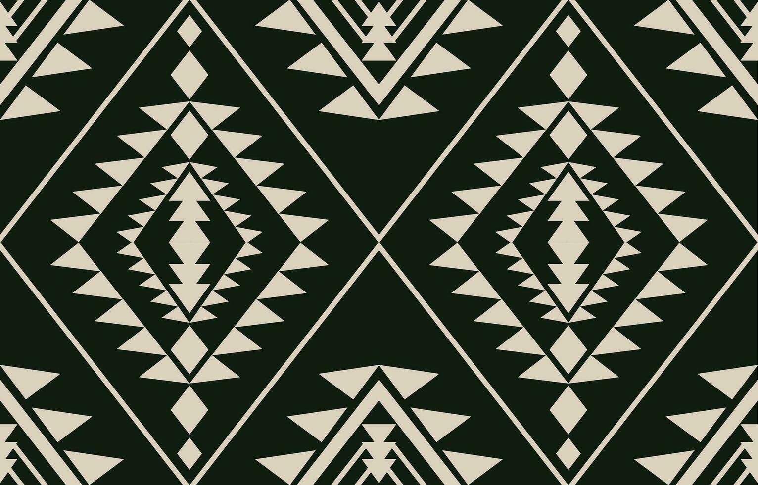 Ethnic abstract ikat art. Aztec ornament print. geometric ethnic pattern seamless  color oriental.  Design for background ,curtain, carpet, wallpaper, clothing, wrapping, Batik, vector illustration.