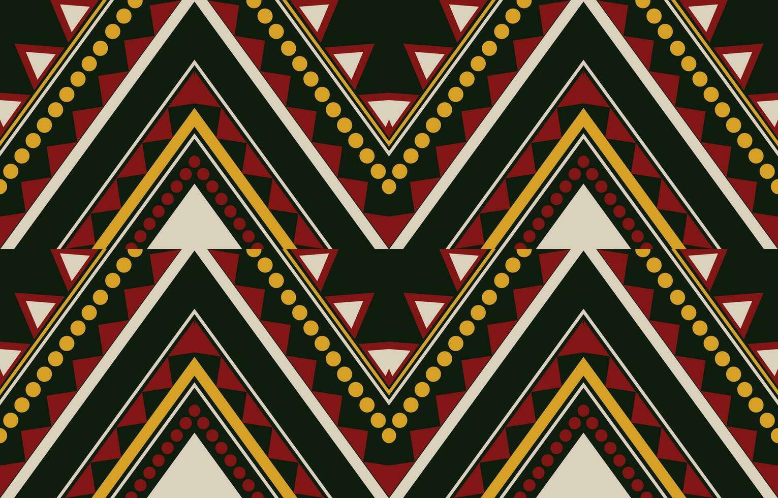 étnico resumen ikat Arte. azteca ornamento impresión. geométrico étnico modelo sin costura color oriental. diseño para antecedentes ,cortina, alfombra, fondo de pantalla, ropa, envase, batik, vector ilustración.