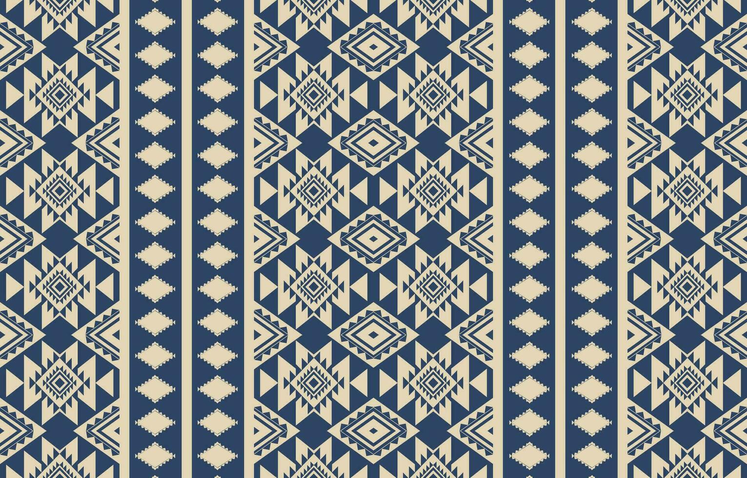 Ethnic abstract ikat art. Aztec ornament print. geometric ethnic pattern seamless  color oriental.  Design for background ,curtain, carpet, wallpaper, clothing, wrapping, Batik, vector illustration.