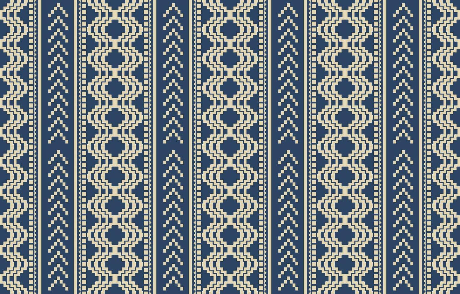 Ethnic abstract ikat art. Aztec ornament print. geometric ethnic pattern seamless  color oriental.  Design for background ,curtain, carpet, wallpaper, clothing, wrapping, Batik, vector illustration.