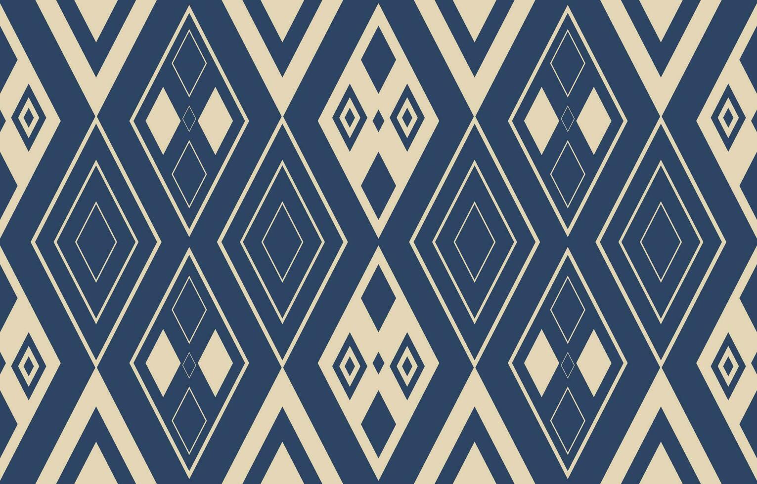 Ethnic abstract ikat art. Aztec ornament print. geometric ethnic pattern seamless  color oriental.  Design for background ,curtain, carpet, wallpaper, clothing, wrapping, Batik, vector illustration.