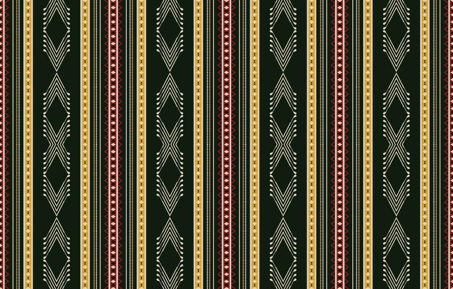 Ethnic abstract ikat art. Aztec ornament print. geometric ethnic pattern seamless  color oriental.  Design for background ,curtain, carpet, wallpaper, clothing, wrapping, Batik, vector illustration.