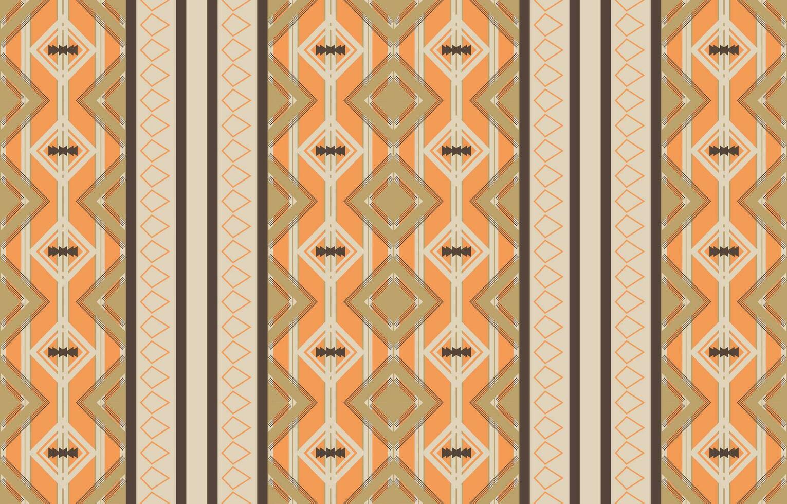 Ethnic abstract ikat art. Aztec ornament print. geometric ethnic pattern seamless  color oriental.  Design for background ,curtain, carpet, wallpaper, clothing, wrapping, Batik, vector illustration.