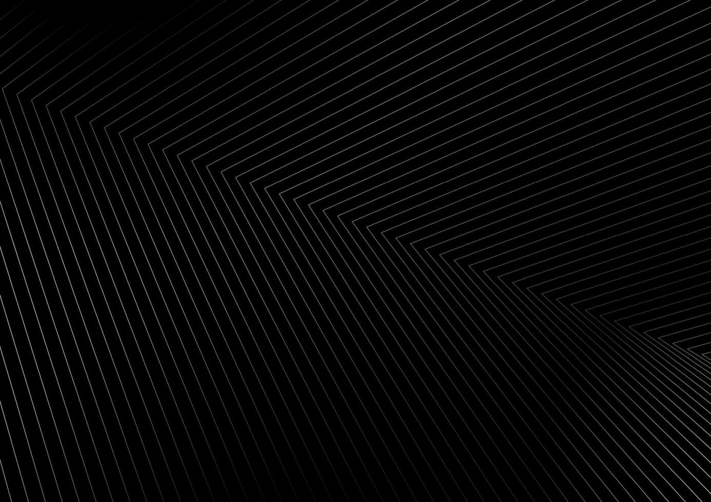 Black and white abstract minimal background with lines vector